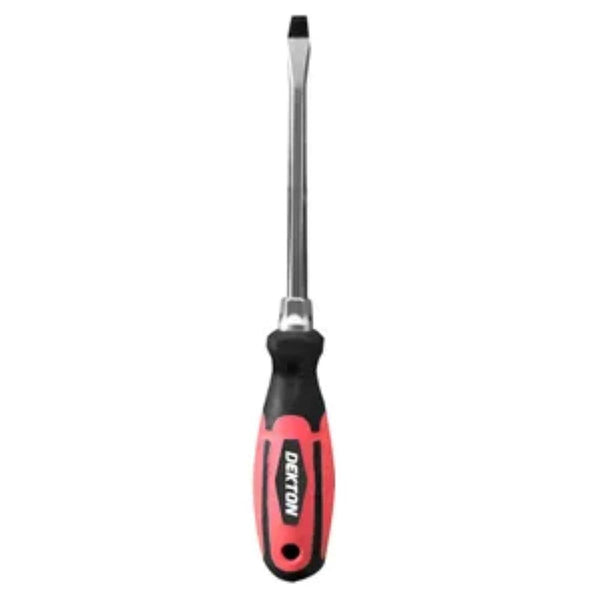 Dekton Pro Flat Screwdriver Med | High-Quality Steel, Ergonomic Handle