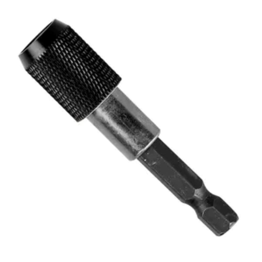Dekton Durable Quick Release Bit-Fix Holder | Metal with Knurled Grip