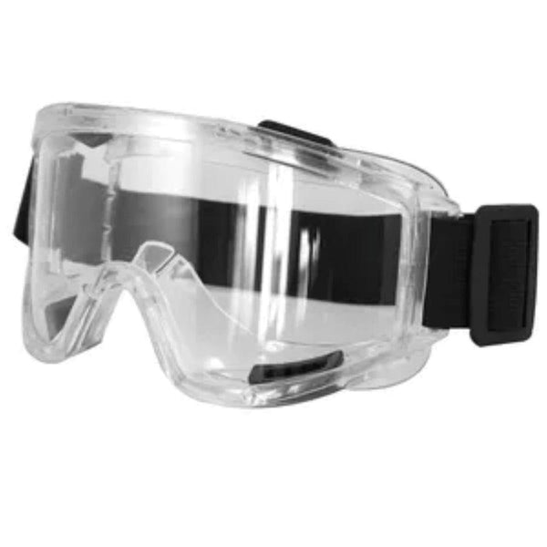 Dekton Clear Lens Premium Safety Goggles | Adjustable Strap, Impact Resistant
