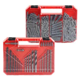 Dekton High-Quality Drill and Wall Plugs Set | 300pc in Portable Case
