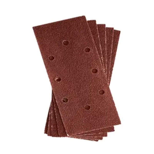 Dekton High-Quality Abrasive Sanding Sheets | 5pc, 40 Gr, Pre-Punched Holes