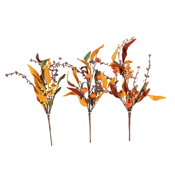Florelle Autumn Spray Floral Stem | 30cm