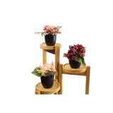 Faux Hydrangeas In Black Pot | 3 Assorted Options