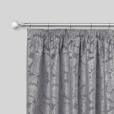 Brushed Silver Curtain Pole 180-340cm | 2Ass