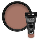 Crown Paint Candy Clay Matt Emulsion Paint Tester | 40ml, Breatheasy