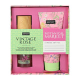 Sence Collection Vintage Rose Fragrance Gift Set | 2 Piece
