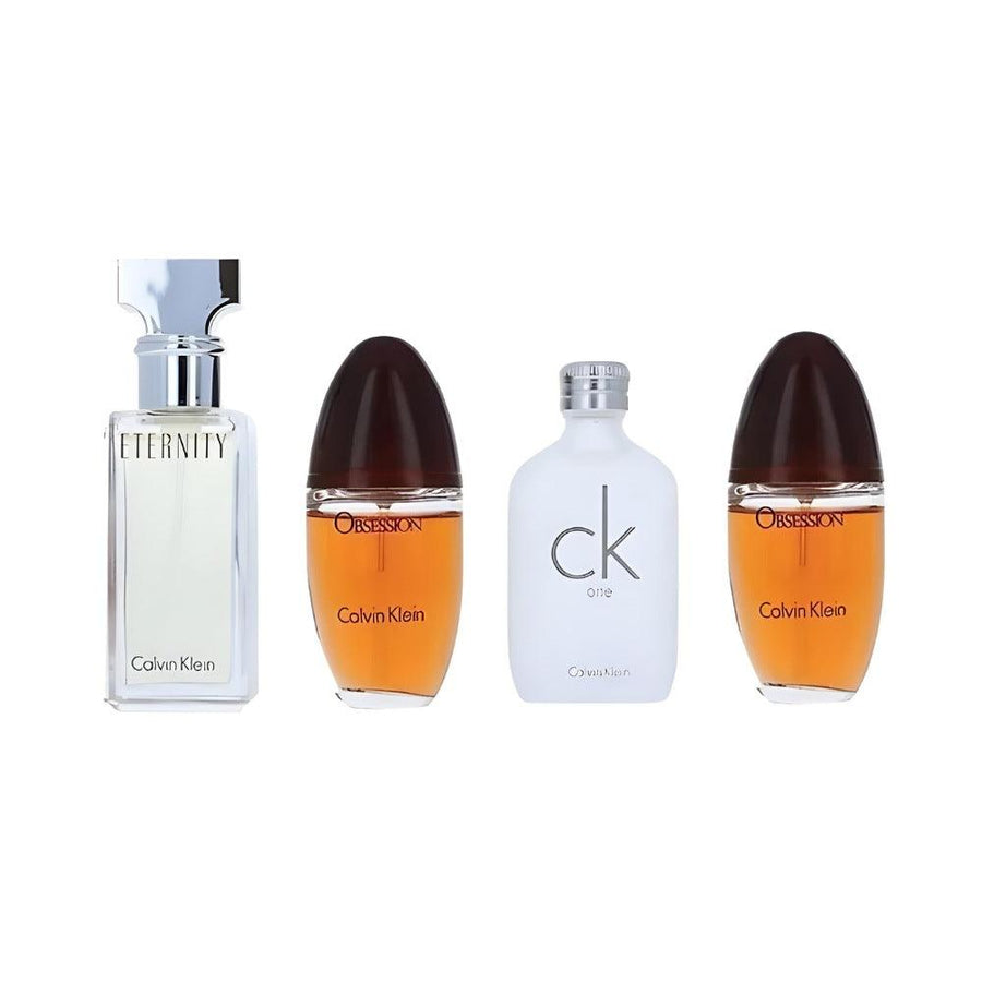 Calvin Klein Ladies Mini Fragrance Set - 4 Piece