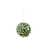 Rowan Artificial Lavender Hanging Ball with Chain | 27cm, Purple Blooms