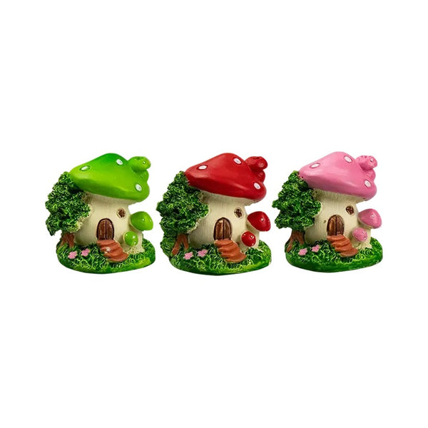 Rowan Woodland Toadstool Fairy Garden Ornament | Assorted Colours