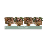 Rowan Welcome Cement Outdoor Garden Plaque | 15cm, Assorted Designs