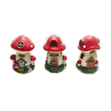 Rowan Resin Mushroom House Fairy Garden Ornament | 17cm, Assorted Designs