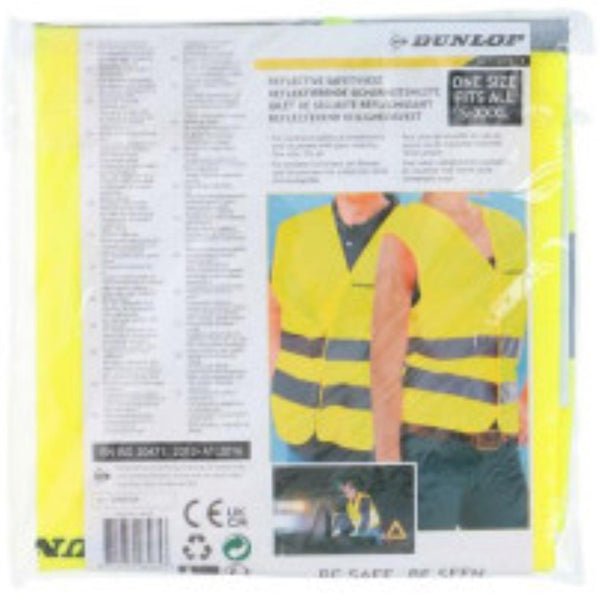 Dunlop Safety Vest Yellow