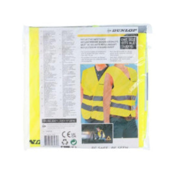 Dunlop Safety Vest Yellow