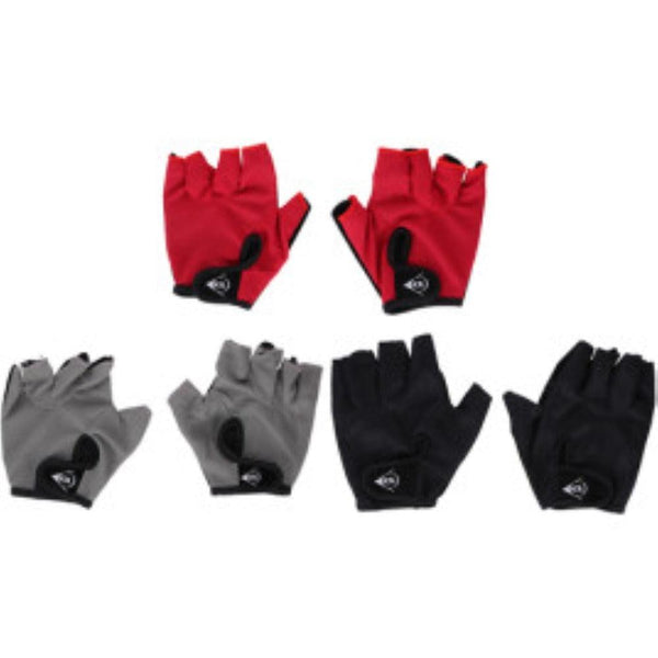 Dunlop Fingerless Bicycle Gloves | Medium | Breathable Fabric