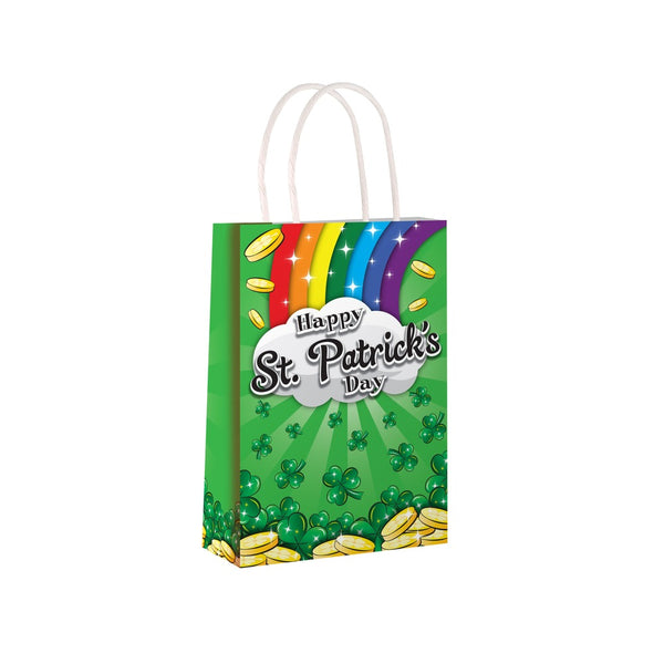 St Patrick's Day Paper Party Bag | 14 x 21 x 7cm with Handles