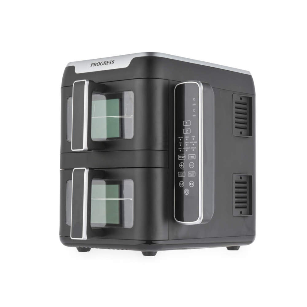 Progress Dual Drawer Tier Air Fryer | 9L Capacity