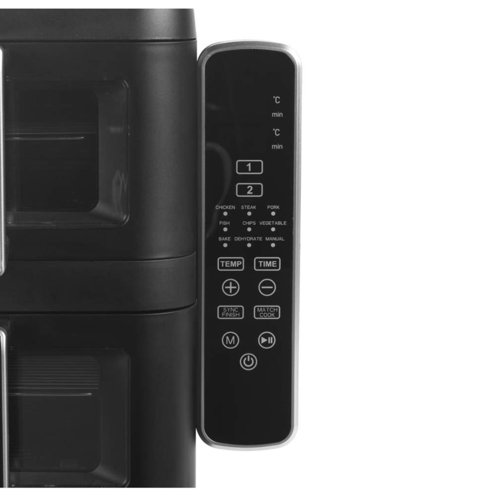 Progress Dual Drawer Tier Air Fryer | 9L Capacity