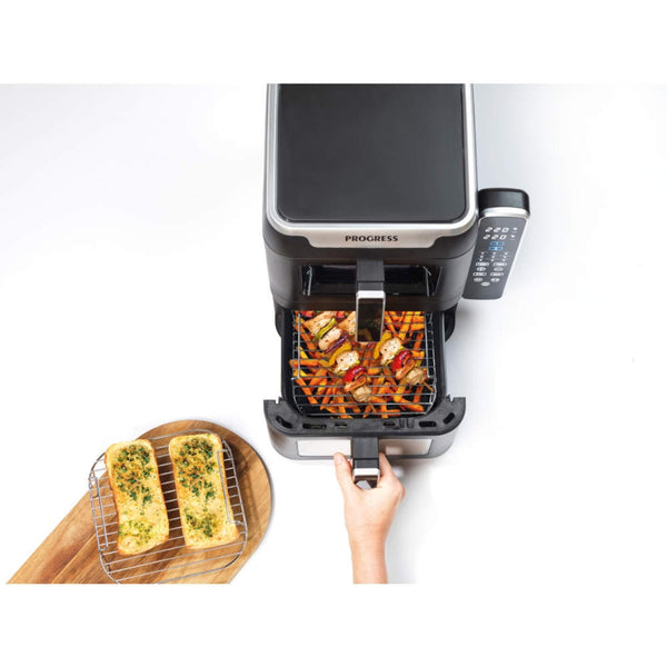 Progress Dual Drawer Tier Air Fryer | 9L Capacity
