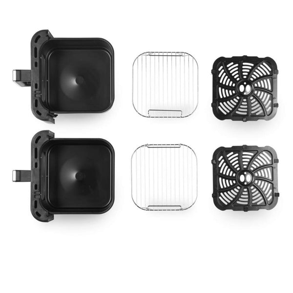 Progress Dual Drawer Tier Air Fryer | 9L Capacity