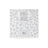 Dad Colour Your Own Canvas Set | 2 Fatherhood-Themed Sheets