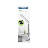 Status Toledo LED Desk Lamp with Wireless Charger | Adjustable & Touch-Sensitive