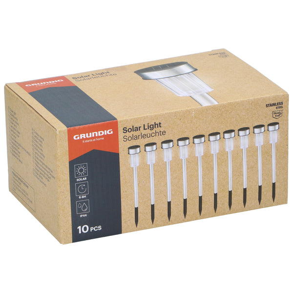Grundig Spike Solar Diameter 4.8 x 36.5cm | Pack of 10