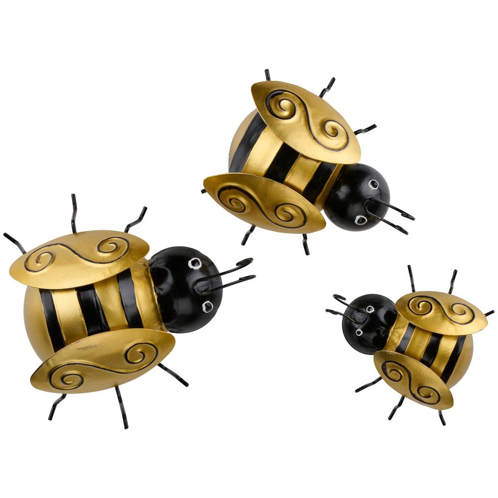 Arti Casa Wall Decoration Bee | Pack of 3