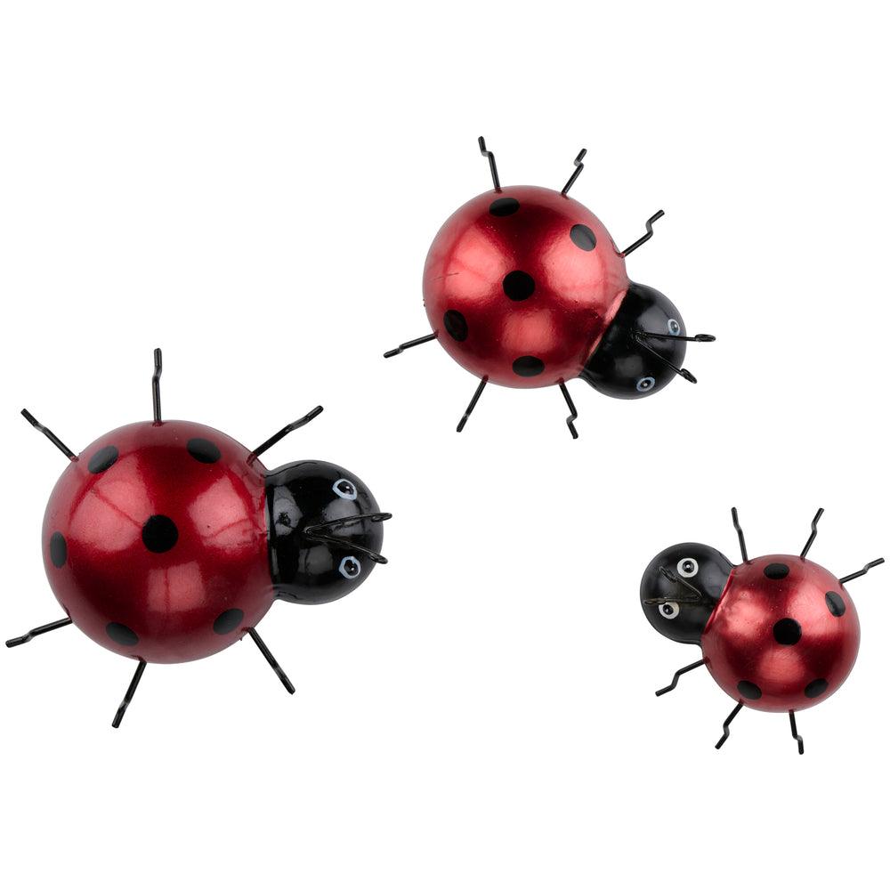 Arti Casa Wall Decoration Ladybug | Pack of 3