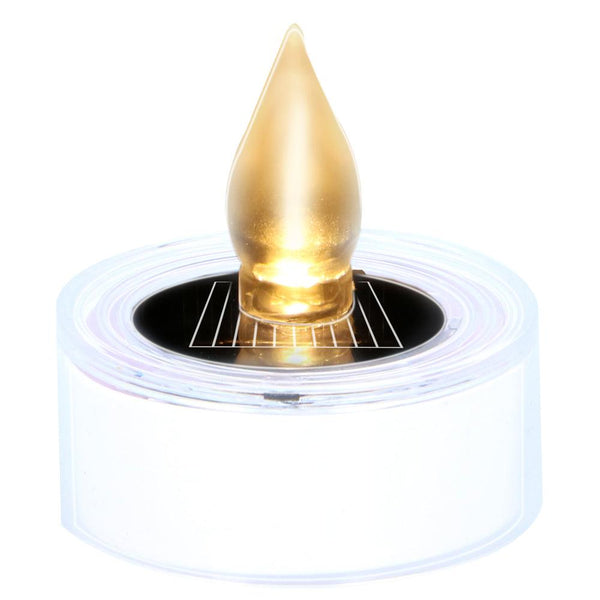 Grundig Solar Tea Light Diameter 5 x 5.5cm | Pack of 2