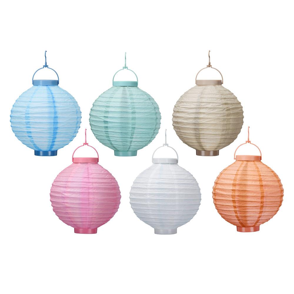 Arti Casa Paper Lantern Diameter 20 x 28cm | 6 Assorted Desings