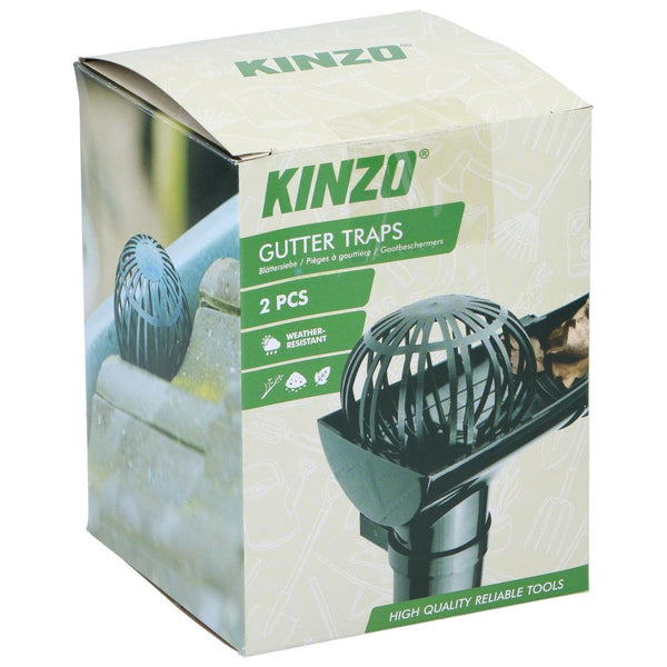 Kinzo Gutter Traps Diameter 12cm |Pack of 2