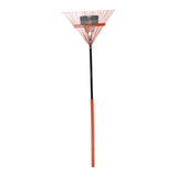 Black + Decker Springback Leaf Rake | Wide Fan Head, Long Handle