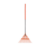 Black + Decker Springback Leaf Rake | Wide Fan Head, Long Handle