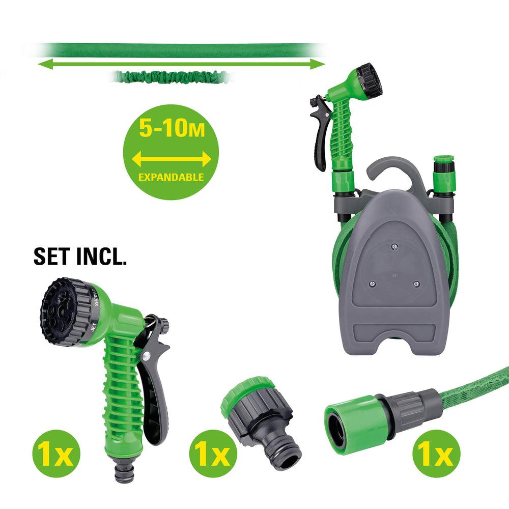 Kinzo Elastic Gardenhose Set | 10m