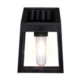 Grundig Solar Wall Lantern Light | Warm White, IP44, Black, 6–8 Hours