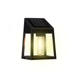 Grundig Solar Wall Lantern Light | Warm White, IP44, Black, 6–8 Hours