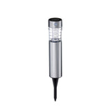 Grundig Solar LED Garden Stake Light | Ø6 x 39cm, Stainless Steel, IP44