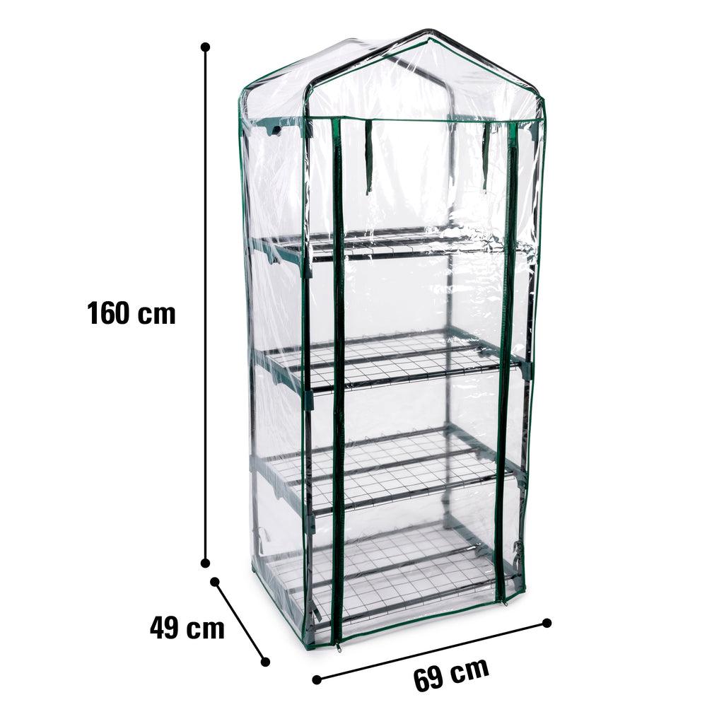 Kinzo Durable & Weather Resistant Greenhouse | 69 x 49 x 160cm