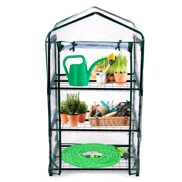 Kinzo Durable & Weather Resistant Greenhouse | 69 x 49 x 125cm