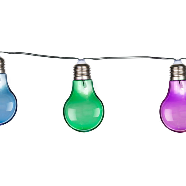 Grundig 10 LED Solar Bulb Chain | 4.7m