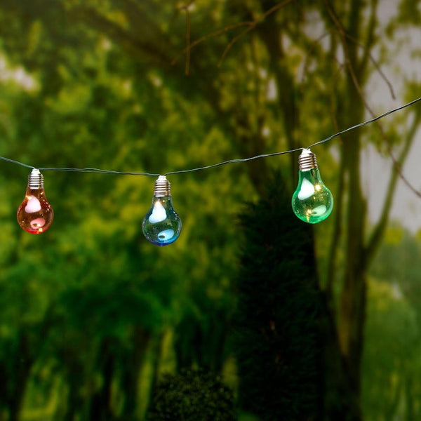 Grundig 10 LED Solar Bulb Chain | 4.7m