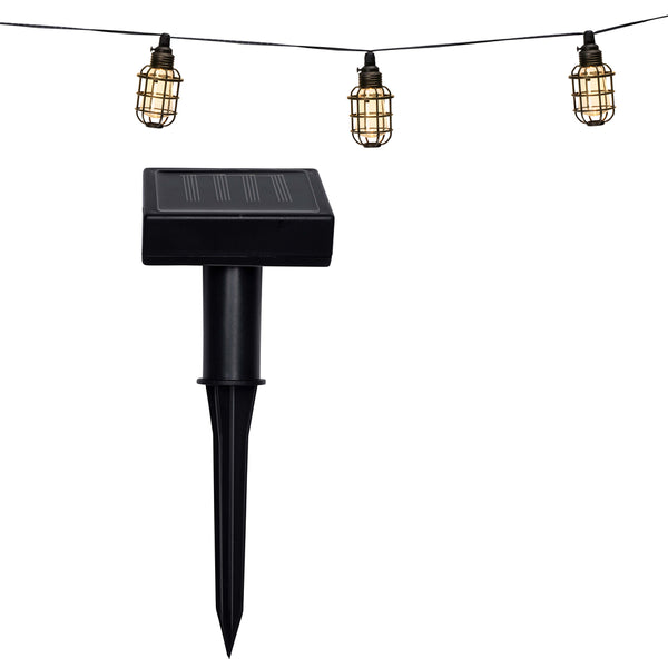 Grundig Solar Lantern String Light 10 Piece | 3.8m