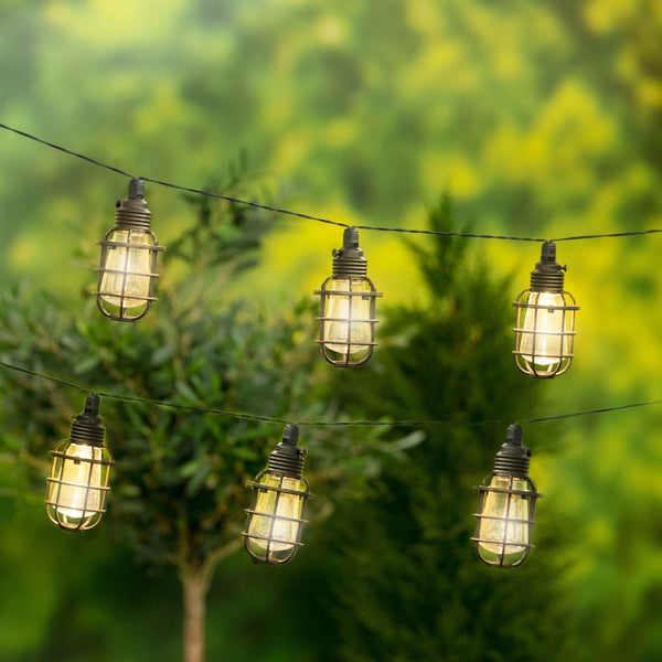 Grundig Solar Lantern String Light 10 Piece | 3.8m