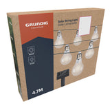 Grundig Solar Bulb Chain 10 Led | 4.7m