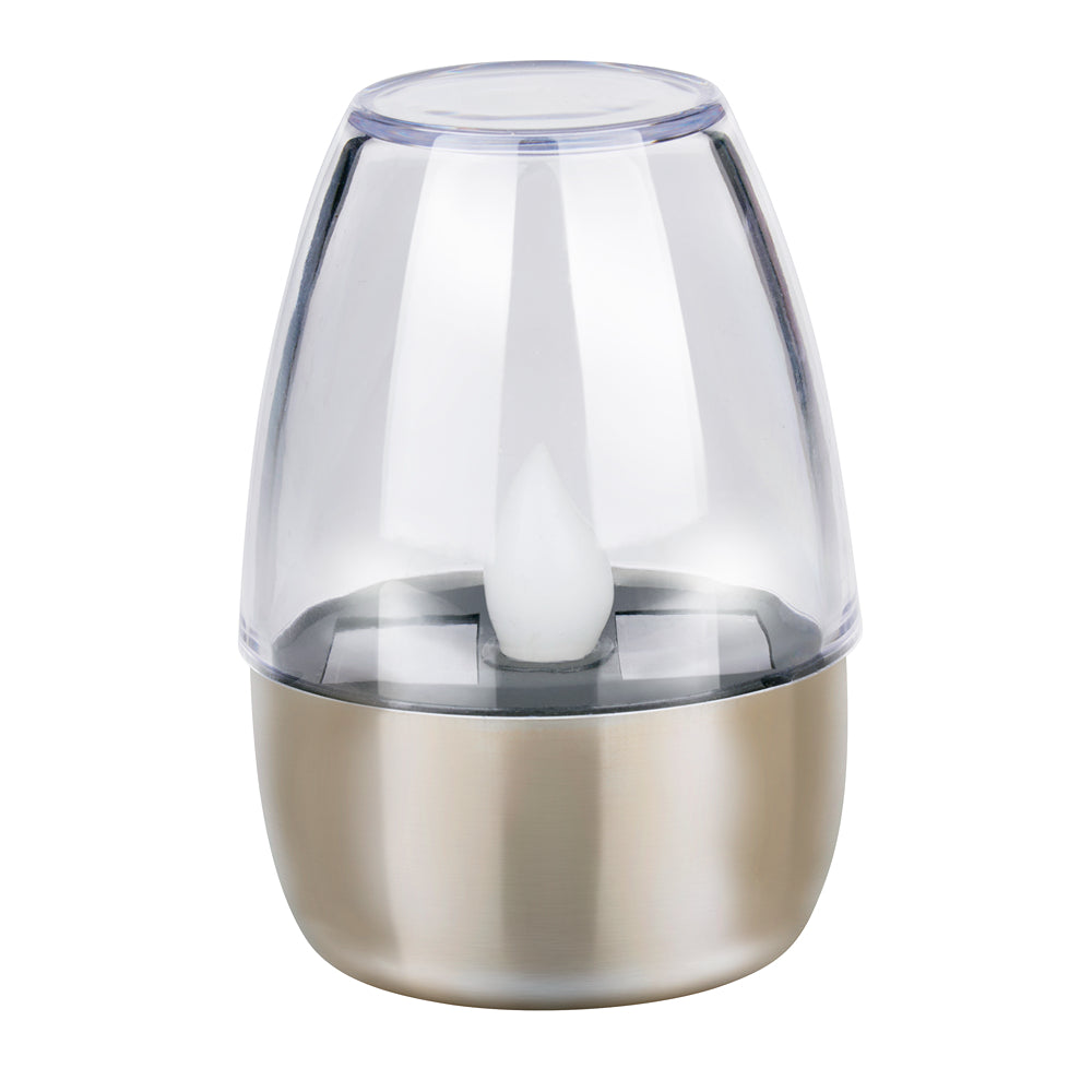 Grundig Solar Flicker Flame | Stainless Steel