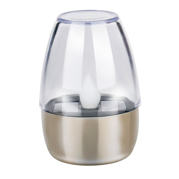 Grundig Solar Flicker Flame | Stainless Steel