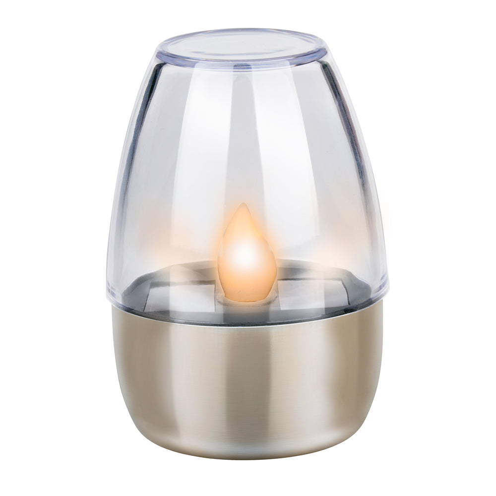 Grundig Solar Flicker Flame | Stainless Steel