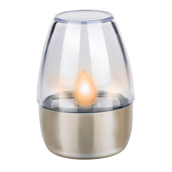 Grundig Solar Flicker Flame | Stainless Steel