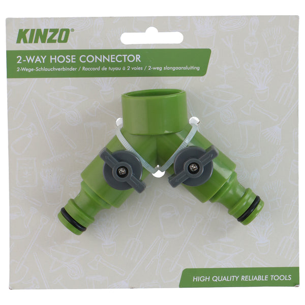 Kinzo 2 Way Hose Connector