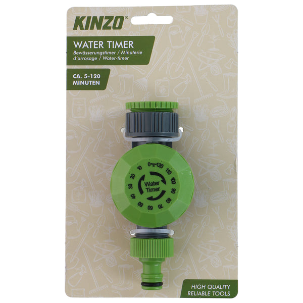 Kinzo Water Timer 15 x 10cm | 5-120 Minutes